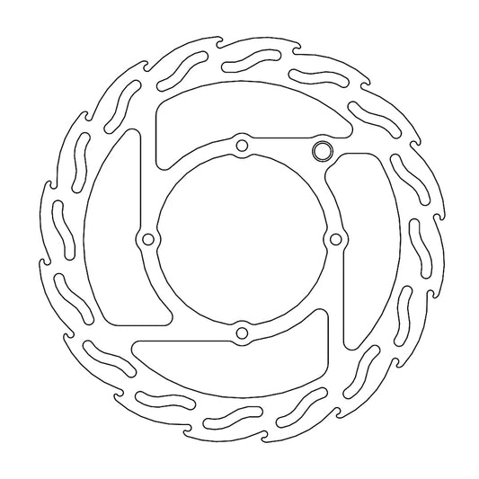 Moto-Master Flame bremseplate foran KTM SX 85 / Freeride E (elektrisk)