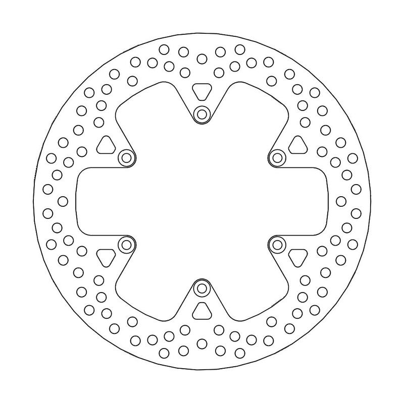 Moto-Master Halo bremseplate bak BMW: F650/CS/GS/ST, G650/GS