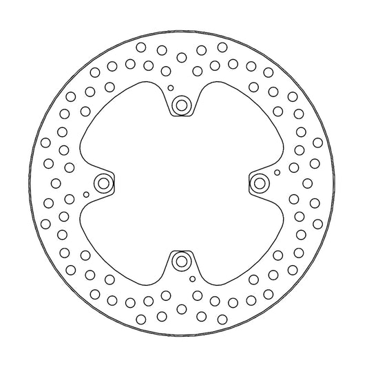 Moto-Master Halo bremseplate bak Ducati (ABS): 848, S4R, Monster S2R, Hypermotard