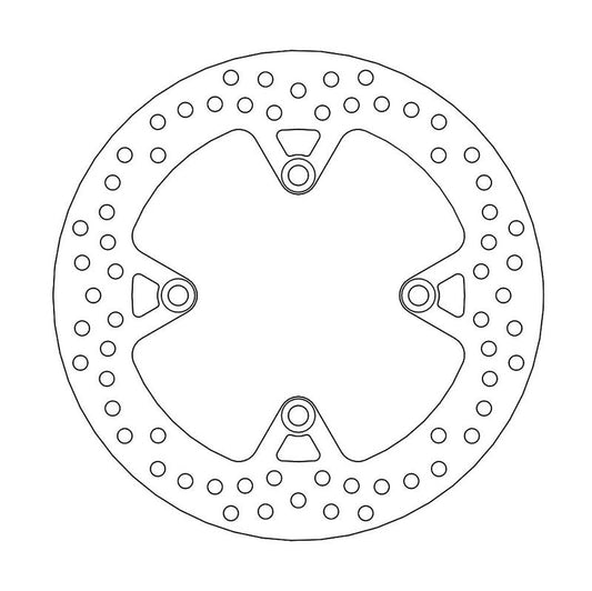 Moto-Master Halo bremseplate bak Tiger 1050