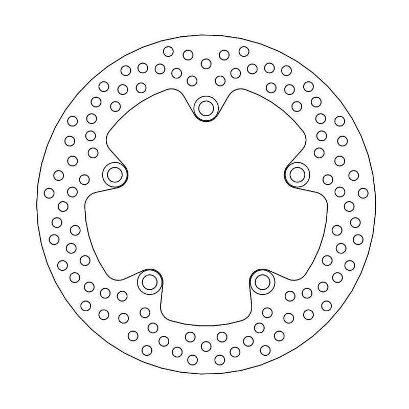 Moto-Master Halo Bremseplate bak Honda: NC700 S/D Integra/X Crossover DCT