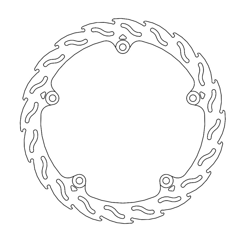 Moto-Master Flame Bremseplate foran høyre NC 700 D, S, X Crossover, DCT