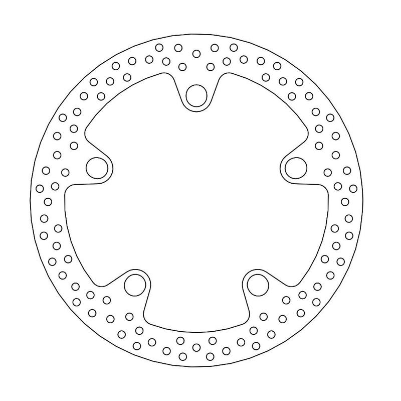 Moto-Master Halo Bremseplate foran Honda: VFR1200X Crosstourer