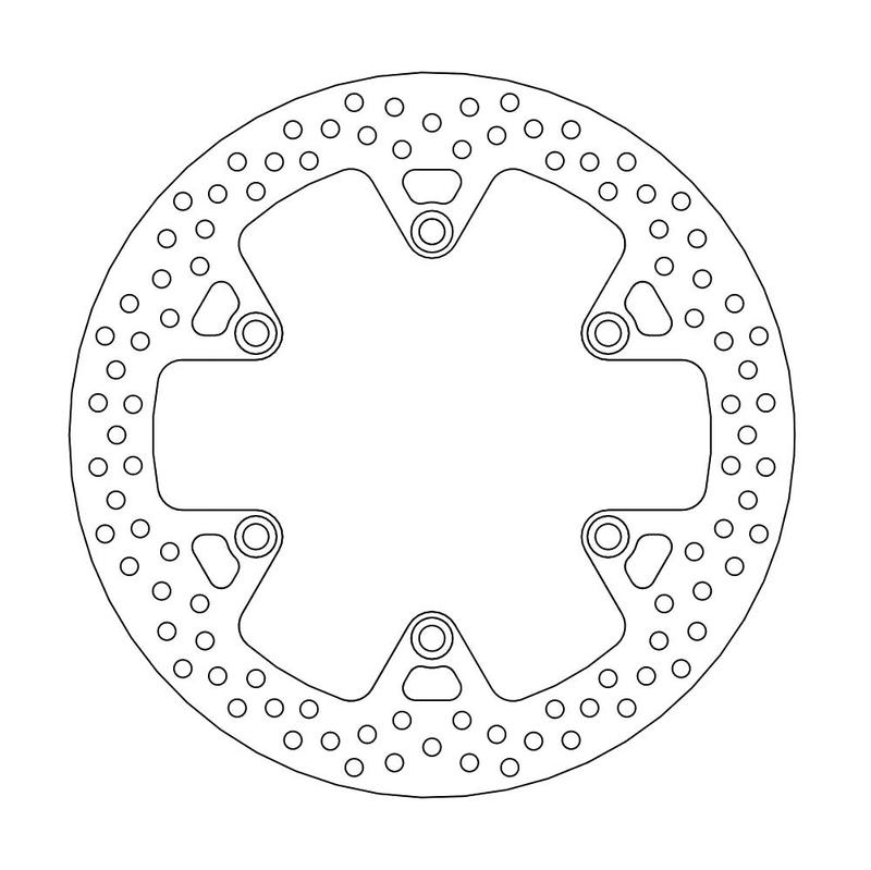 Moto-Master Halo Bremseplate foran Honda: CB 500-600, CBF 500-600, CBR 1000F, VFR