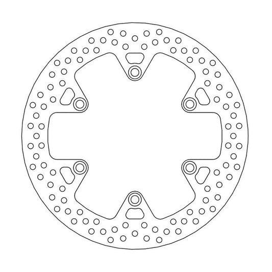 Moto-Master Halo Bremseplate foran Honda: CB 500-600, CBF 500-600, CBR 1000F, VFR