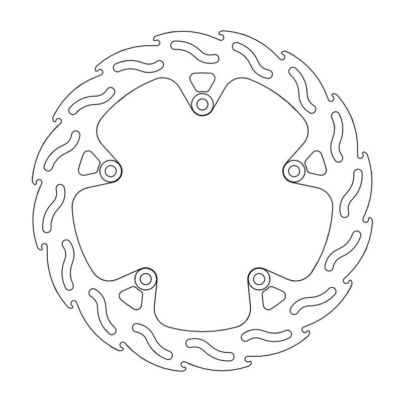 Moto-Master Flame Bremseplate foran høyre YP X-MAX 250, ABS, Sport