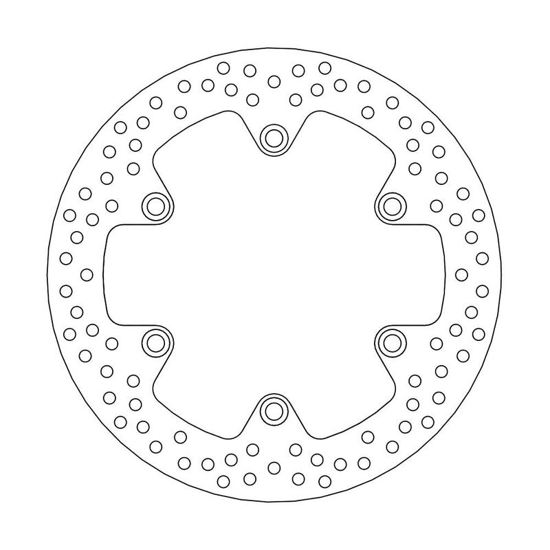 Moto-Master Halo Bremseplate Honda: NT650/700V Deauville, CBX750 F1/F2, Pacific Co