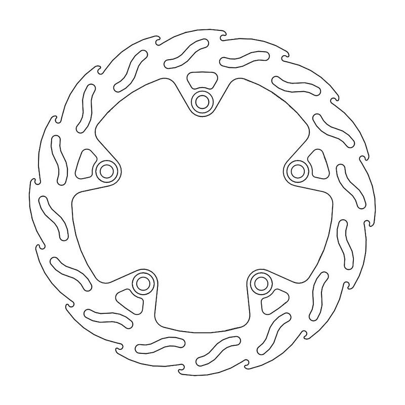 Moto-Master Flame bremseskive bak BMW: R1200GS