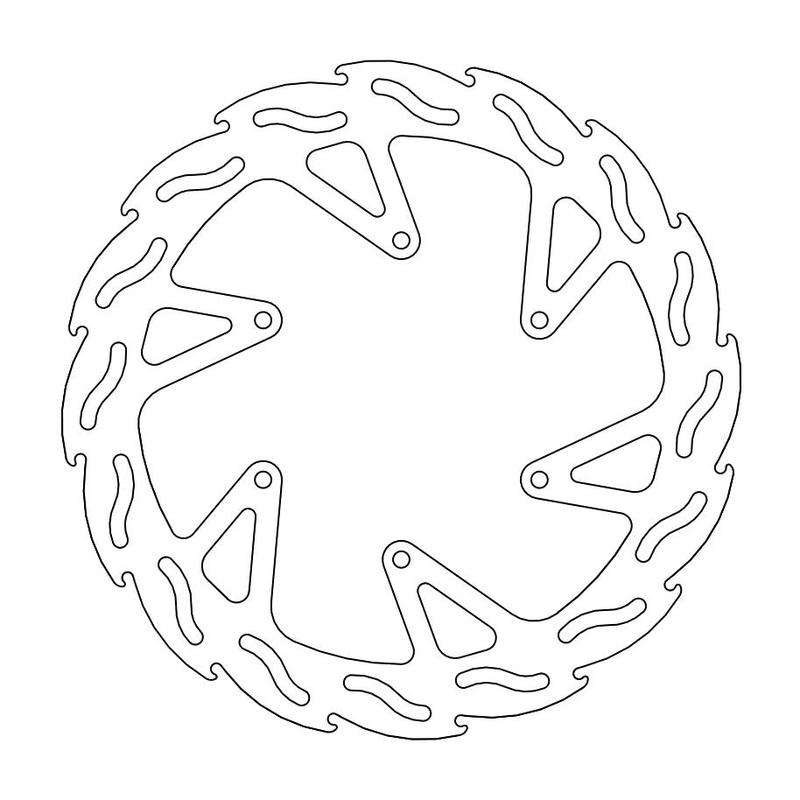 Moto-Master Flame bremseskive bak KTM: 1190 Adventure