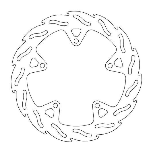 Moto-Master Flame Bremseskive foran Yamaha: YBR125