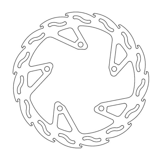 Moto-Master Flame Bremseskive foran Kawasaki: Ninja 300