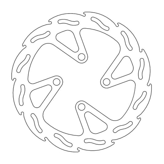 Moto-Master Flame Bremseskive foran Honda: MSX125