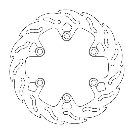 Moto-Master Flame Bremse-skive bak KTM: RC125/200/390, Duke 125/200/390