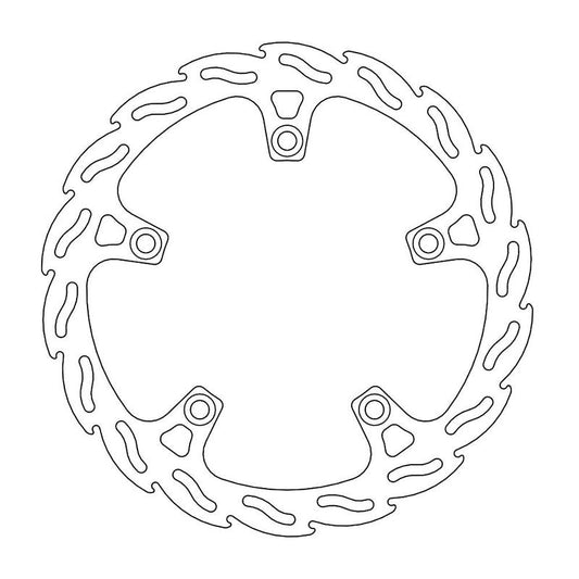 Moto-Master Flame Bremse-skive foran Honda: CBR125R