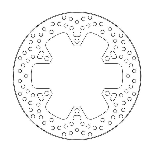 Moto-Master Halo Bremse Skive bak Ducati: Monster 821, Panigale 899