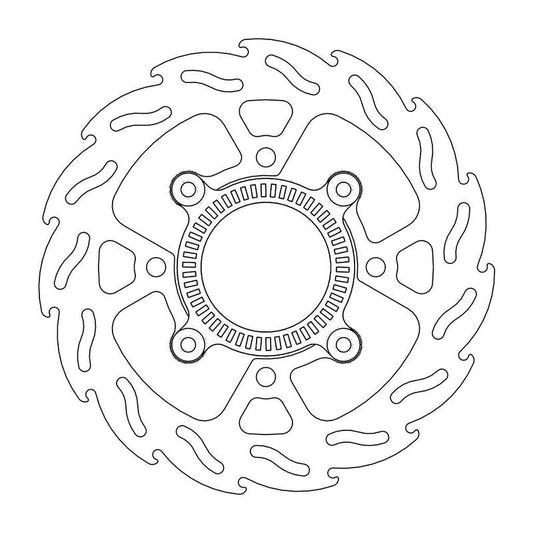 Moto-Master Flame Bremse Skive bak Kawasaki: Versys ABS (KLE650 B8F-DFF) 2015-> i