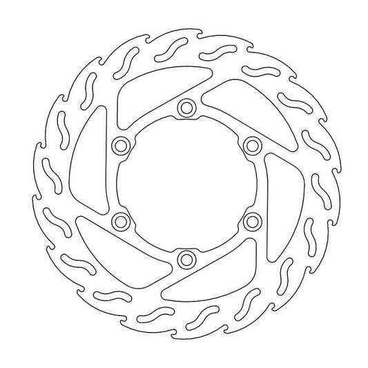 Moto-Master Flame Bremseplate foran Suzuki: DR650