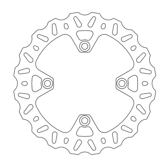 Moto-Master Nitro Bremseplate foran scooter Honda: SH125i/SH150i