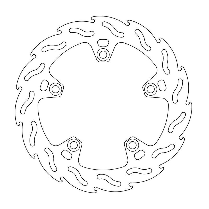 Moto-Master Flame Bremseplate bak Suzuki: GSX-S1000 (F)