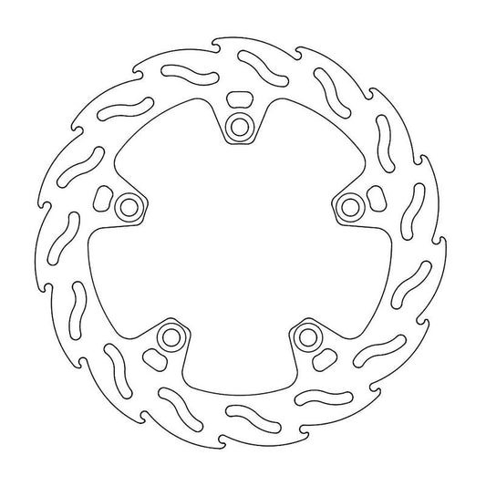 Moto-Master Flame Bremseplate bak Suzuki: GSX-S1000 (F)