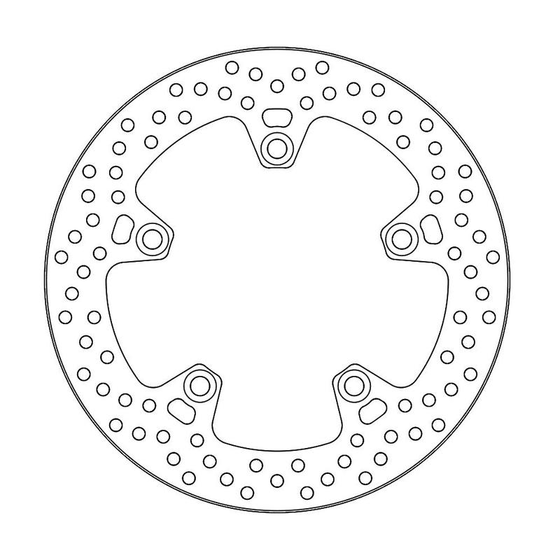 Moto-Master Halo Bremseplate bak Suzuki: GSX-S1000 (F)