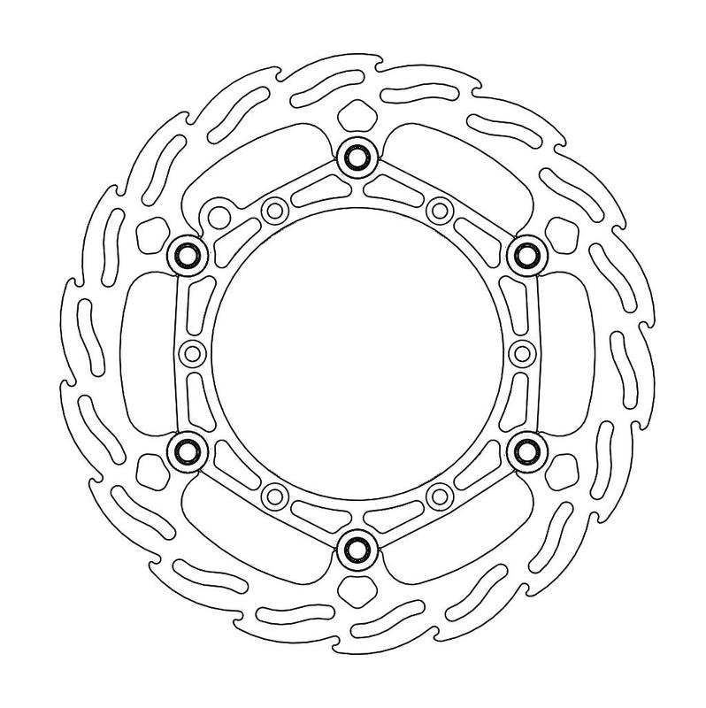 Moto-Master Flame Bremseplate foran KTM 260mm Floating