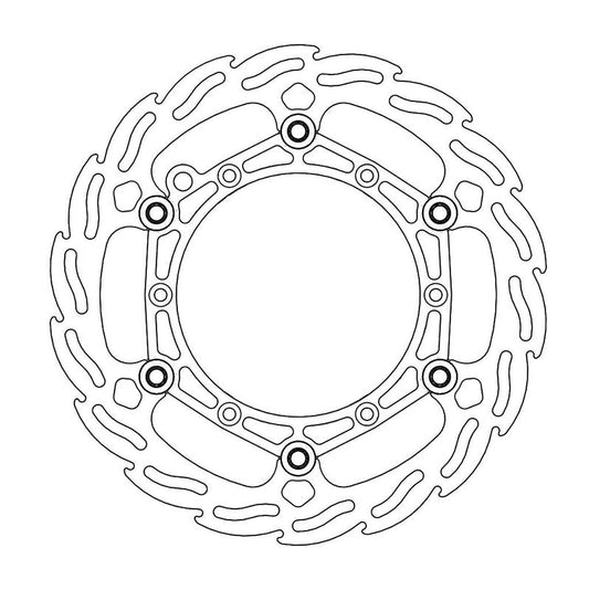 Moto-Master Flame Bremseplate foran KTM 260mm Floating