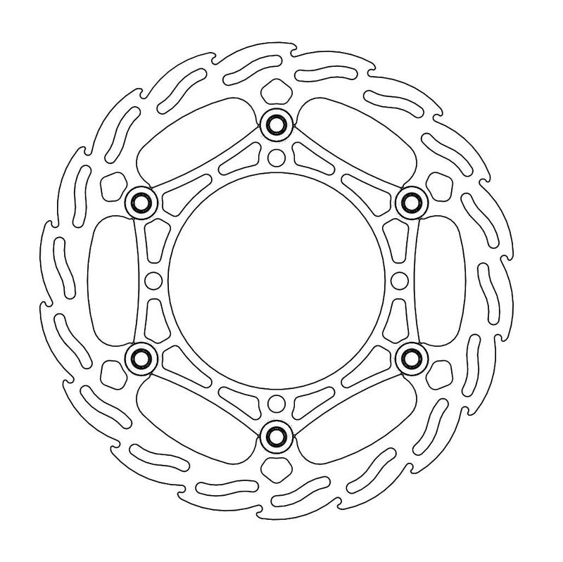 Moto-Master Flame Bremseplate foran Suzuki 260mm Floating