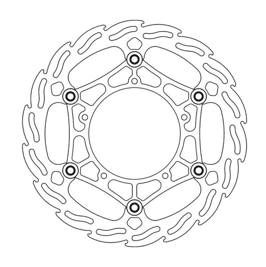 Moto-Master Flame Bremseplate foran BMW G450 260mm Flytende