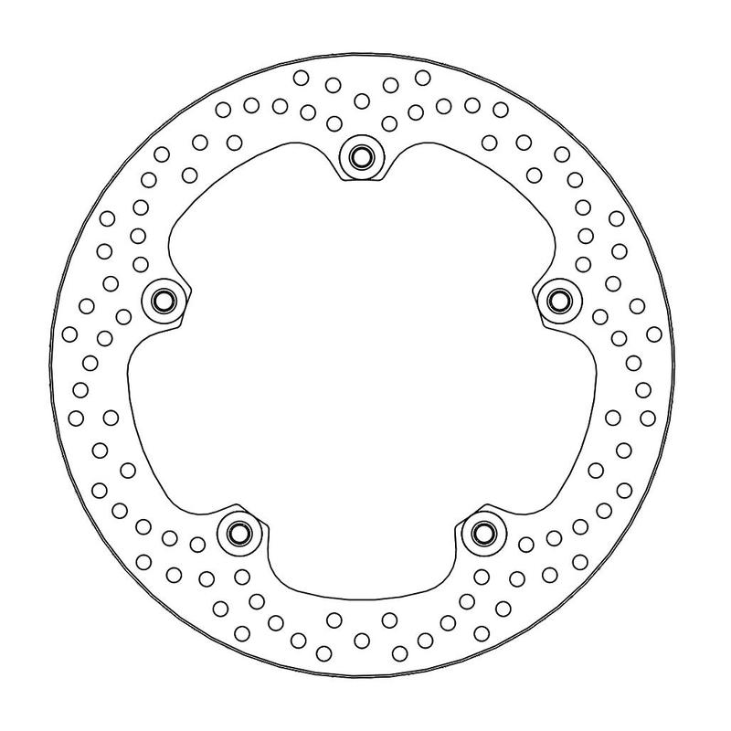 Moto-Master Halo Bremseplate foran BMW: R1100S, HP2 Enduro (naglet)