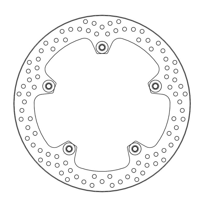 Moto-Master Halo Bremseplate foran BMW: F800S/ST, R900RT, HP2 Megamoto, R1200S/ST/