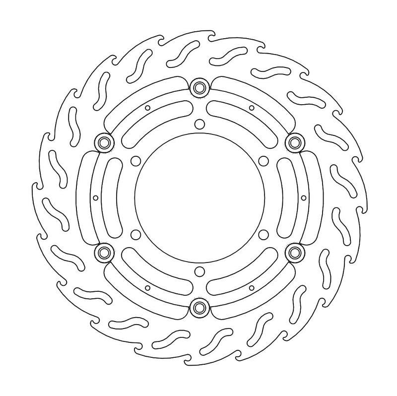 Moto-Master Flame bremseskive foran venstre BMW: R 850-1100-1200, K 1100
