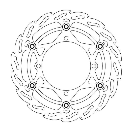 Moto-Master Flame Oversize Bremseplate foran 270  Suzuki