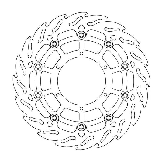 Moto-Master Flame Bremsskive foran venstre BMW: G650GS, F800GS