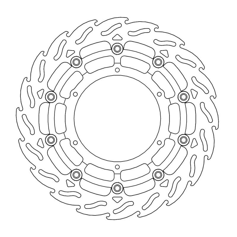 Moto-Master Flame bremseskive foran venstre KTM: 1190 Adventure