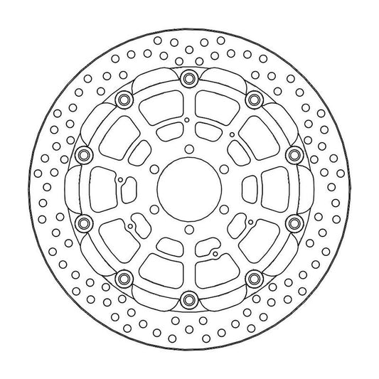 Moto-Master Racing Halo Brakedisc front left BMW: HP4