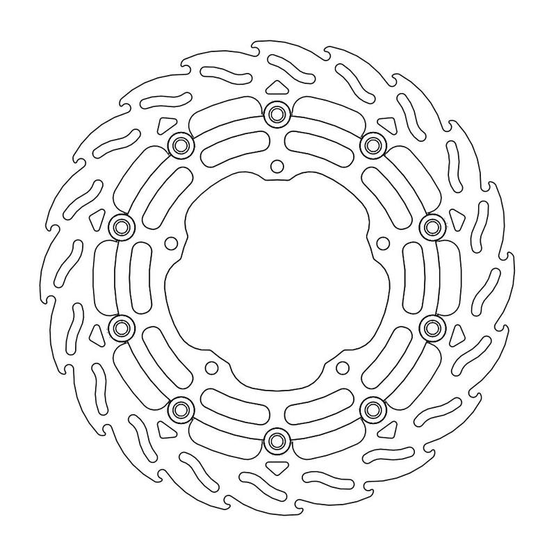 Moto-Master Flame Bremseplate høyre foran Yamaha: YZF R1 2015->