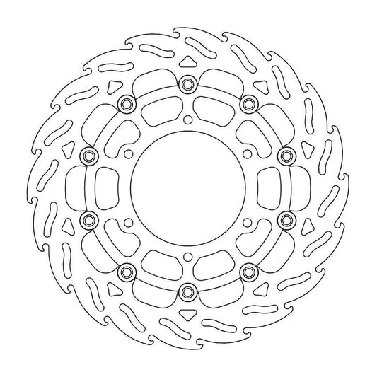 Moto-Master Flame Bremseplate høyre foran Suzuki: GSX-S1000(F)