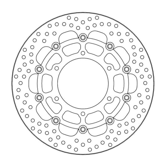 Moto-Master Halo Bremseplate foran Suzuki: GSX-S1000(F)