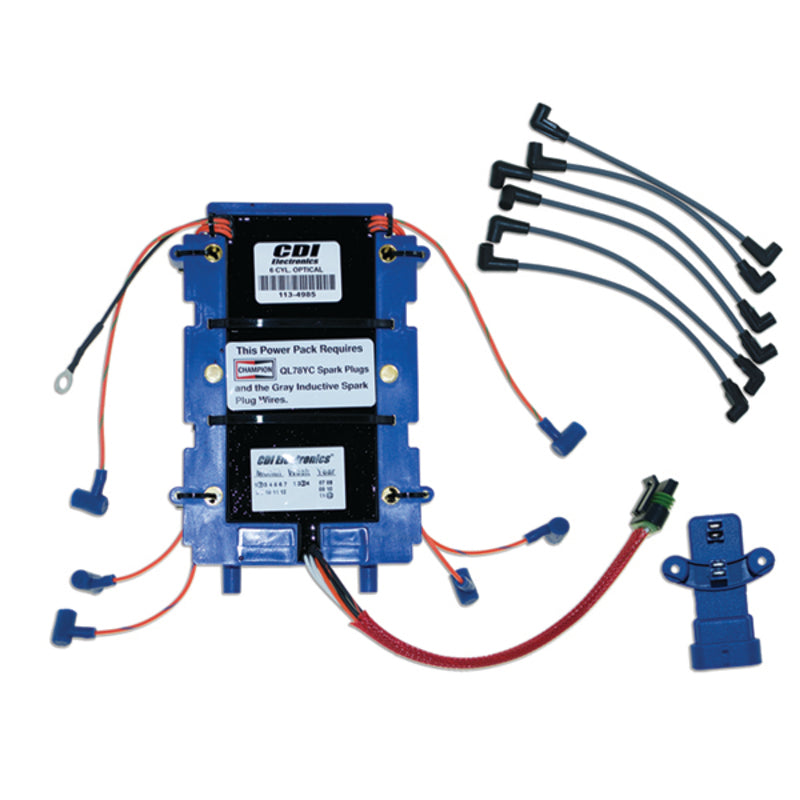 Cdi Elec. Johnson/Evinrude Power Pack Kit - 6 Cyl. 150/175HP (1991-06)