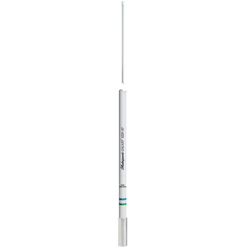 Shakespeare 5225-XT glassfiber VHF-antenne, hvit