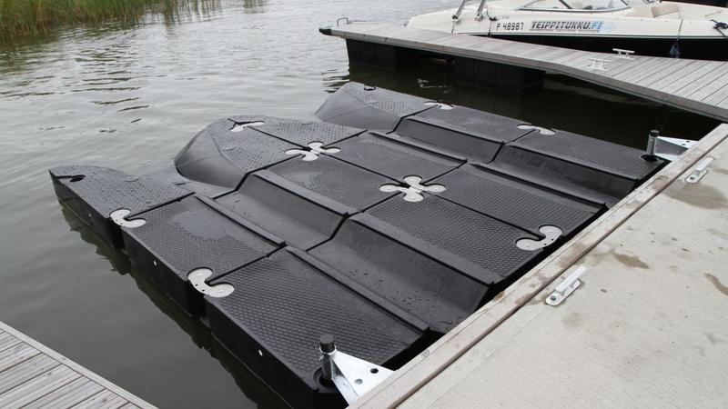 Lip-Lap Dobbel Jet Ski dock inkl. festesett