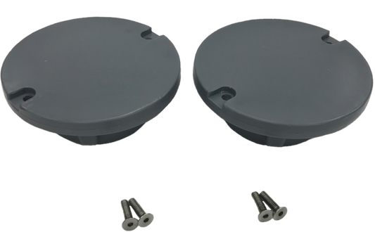 JetPort bolt i lokk, grå (2 stk)