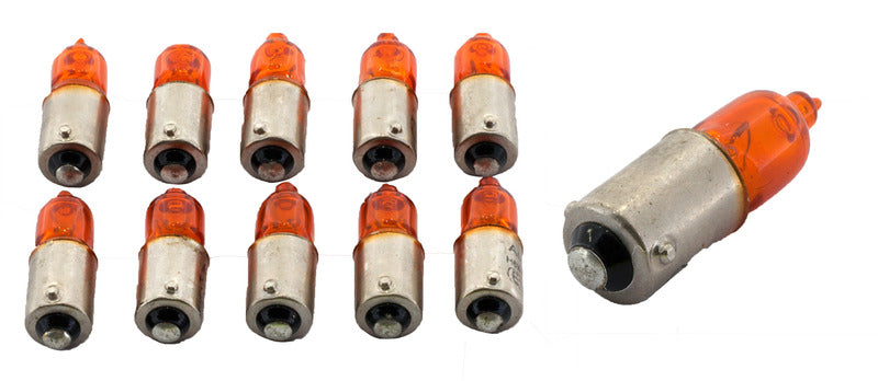 Solero Pære 12v 6w BAX9s gul (15-985)