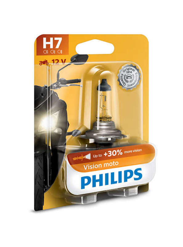 Philips pære H7 CityVision Moto 12V/55W/PX26d