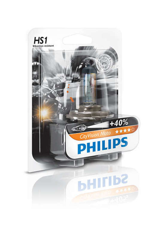 Phillips pære HS1 CityVision Moto 12V/35/35W/PX43t