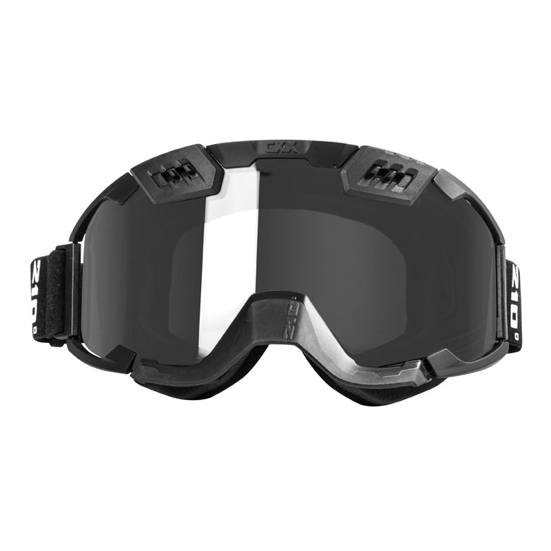 CKX Goggle 210° Airflow black/sølv linse