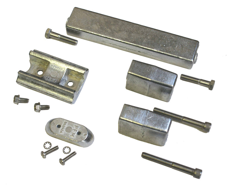 Perf metaller anode sett Johnson Evinrude 50-225hk 1991-1995