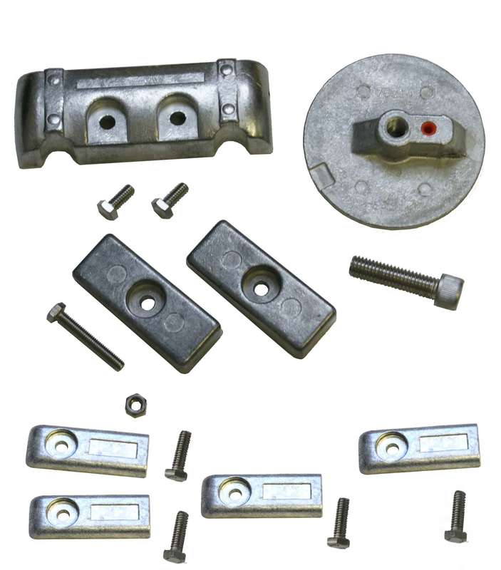 Perf metaller anode sett Verado 6