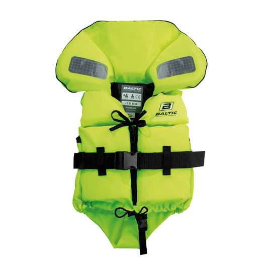 Baltic Split Front 1266 redningsvest UV-gul Baby 3-15kg